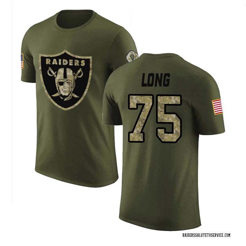 Lyle Alzado Las Vegas Raiders Men's Legend Olive Salute to Service Sideline  Long Sleeve T-Shirt