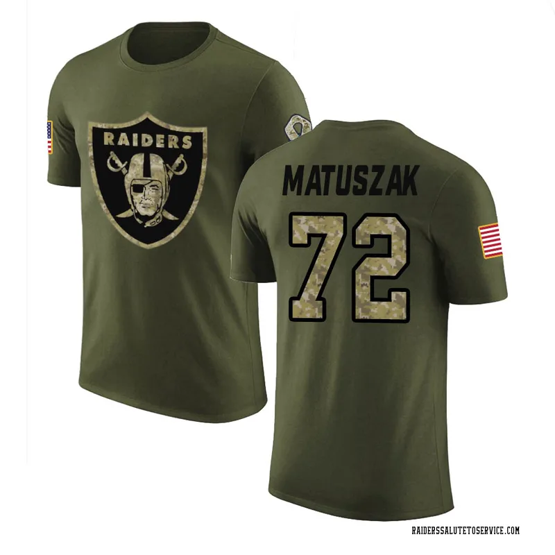 Women's John Matuszak Legend Salute to Service Scoop Neck T-Shirt - Olive -  Tshirtsedge