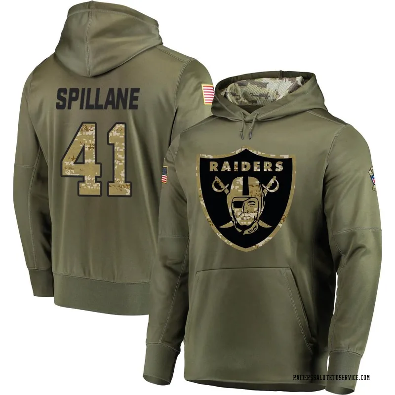 Raider salute discount to service hoodie