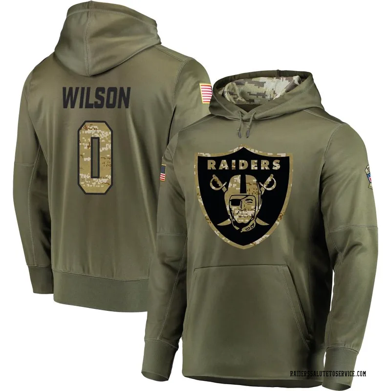 Wilson Gene Upshaw Las Vegas Raiders Men's Legend Olive Salute to