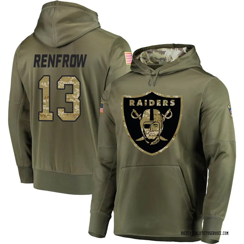 Hunter Renfrow Las Vegas Raiders Youth Legend Olive Salute to Service T- Shirt